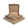 Caja cartón kraft para pizza 360 x360 x 40 mm