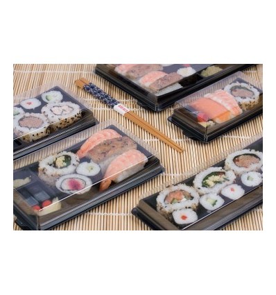 Combo para sushi base+tapa 170x90x2 mm.