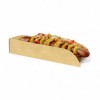 Pala hot dog kraft automontable 175x50x34 mm