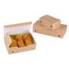 Caja kraft ventilada 375ml/13oz - 114x73x45mm