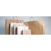 Bolsa papel blanca asa retorcida 320+210 X 330 mm