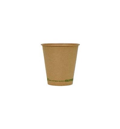 Vaso papel kraft 12oz. Boca 89mm.