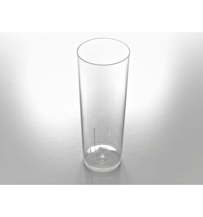 Vaso de tubo en PS 300 ml.