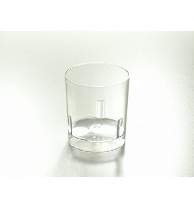 Vaso Chupito transparente o colores 33 ml.