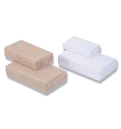 Caja pastelería rectangular blanca 140x80x35/250gr