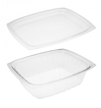 Envase Deli rectangular en PLA de 8oz