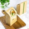 Caja para wrap y tortitas en kraft