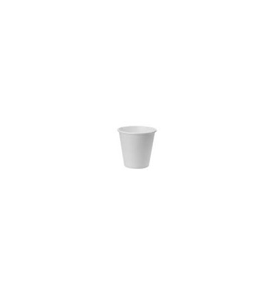 Vaso cartón blanco 7 oz - 200 ml.