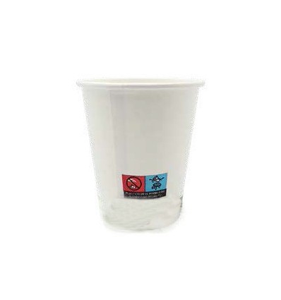 Vaso cartón para bebidas frias 8 oz - 240 ml.