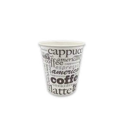 Vaso cartón Coffee time 12 oz - 350 ml.