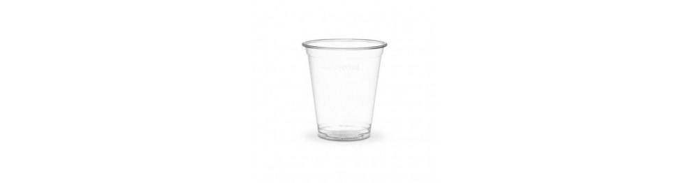 Vasos biodegradables & compostables en PLA